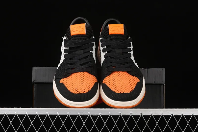 All categories Air Jordan Jordan series basketball shoes Air Jordan 1 Low Air Jordan 1 Low AJ1 Joe 1 knitted black low-top basketball shoes AH4506-100